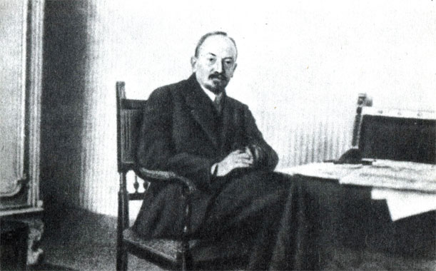Г. В. Чичерин в Рапалло. 1922 г.