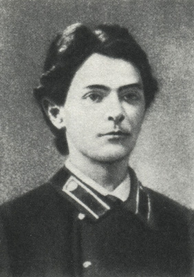 Леонид Борисович Красин - студент Петербурского университета. 1889 г.